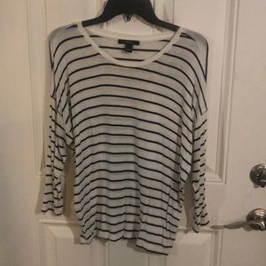 Long sleeve striped tee